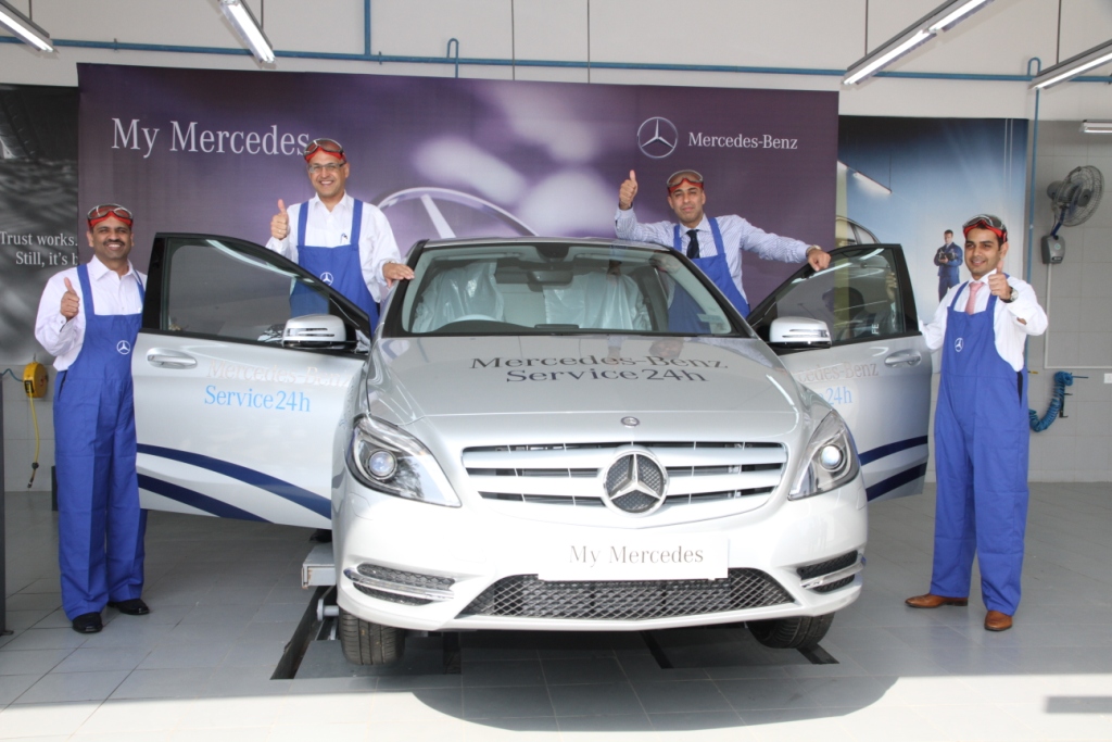 Mercedes launches new services